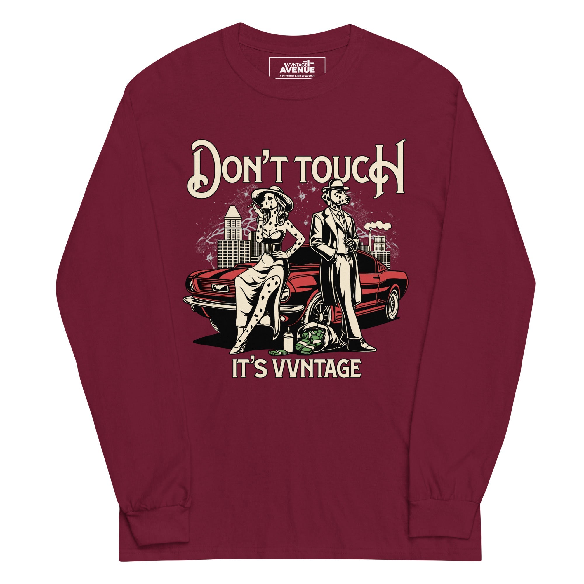 Don't Touch, It's VVNTAGE LS T-Shirt - VVNTAGE AVENUE