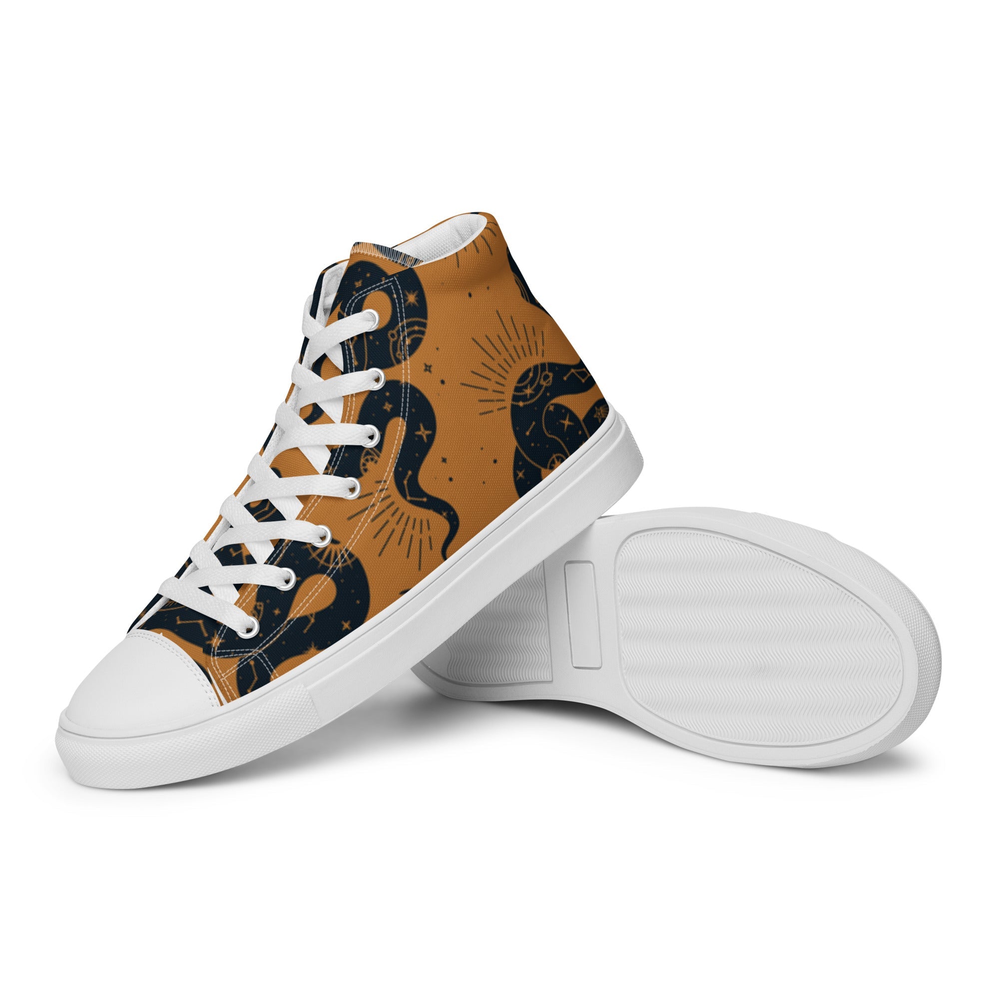 Men's VVNTAGE Graffiti Canvas High Tops (Snakes) - Season 3 - VVNTAGE AVENUE