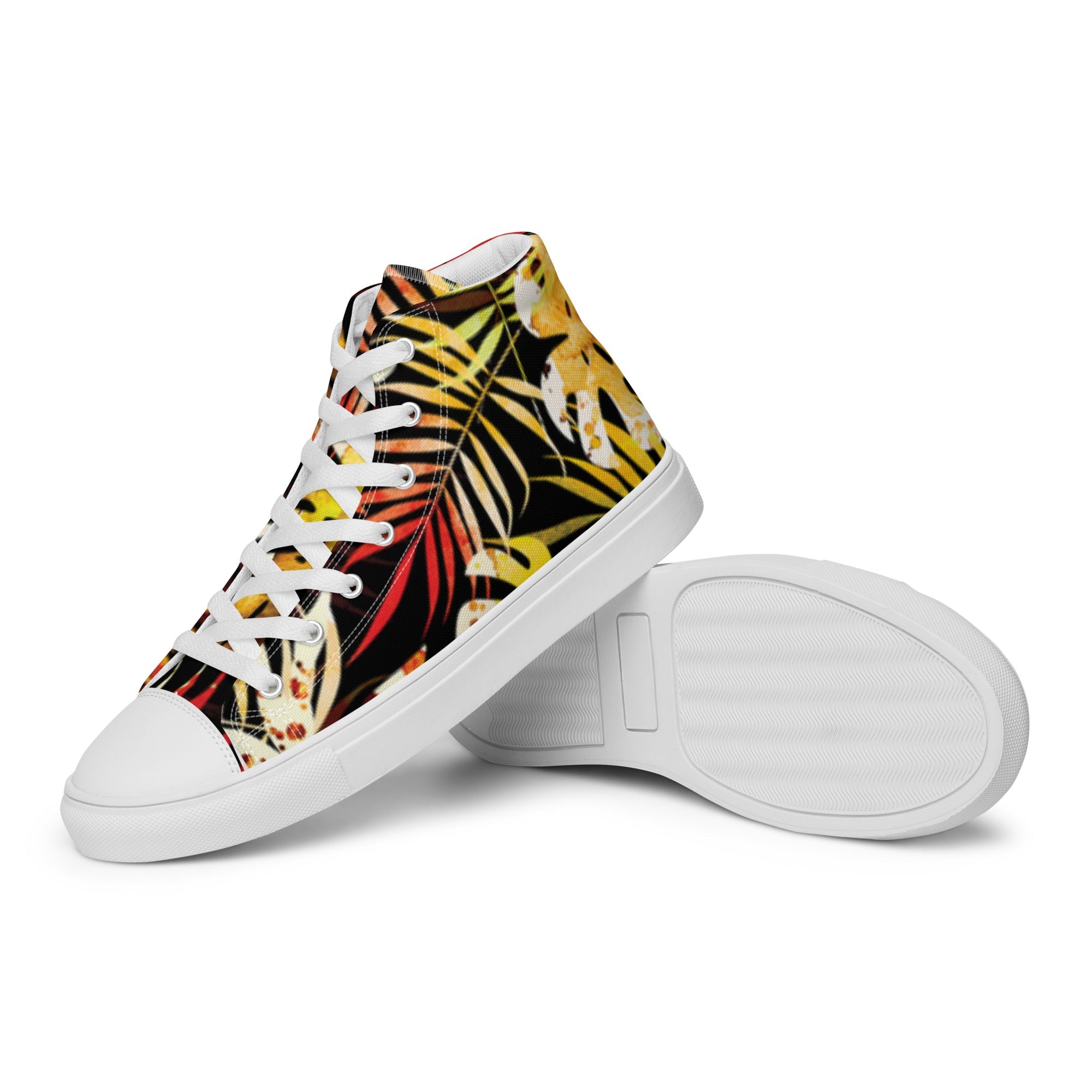 Men's VVNTAGE Graffiti Canvas High Tops (The Tropics) - Season 3 - VVNTAGE AVENUE