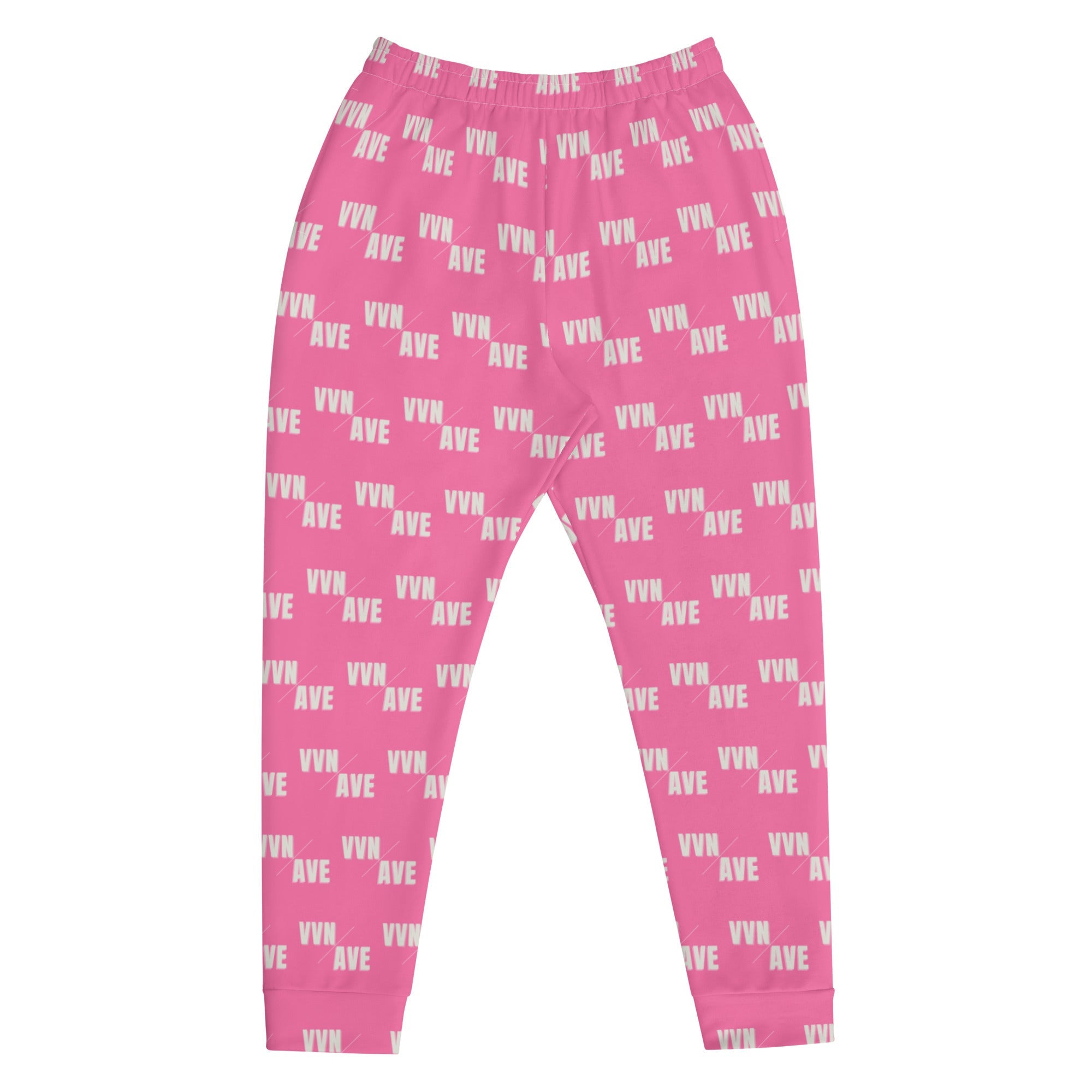 VVN/AVE Graphic Pattern Joggers (Brilliant Rose) - VVNTAGE AVENUE