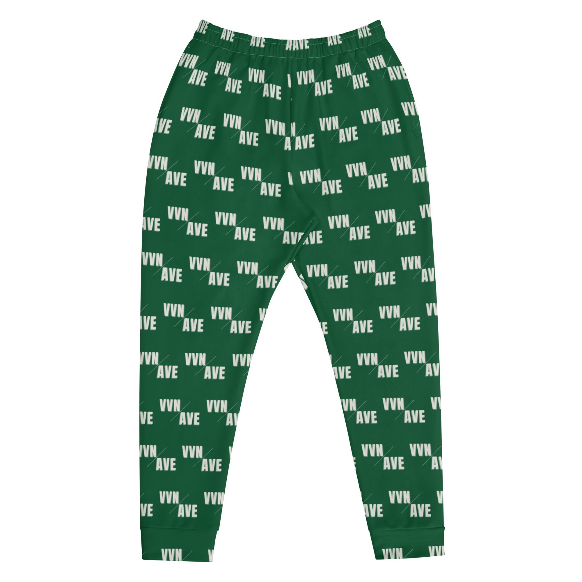 VVN/AVE Graphic Pattern Joggers (Forest Green) - VVNTAGE AVENUE