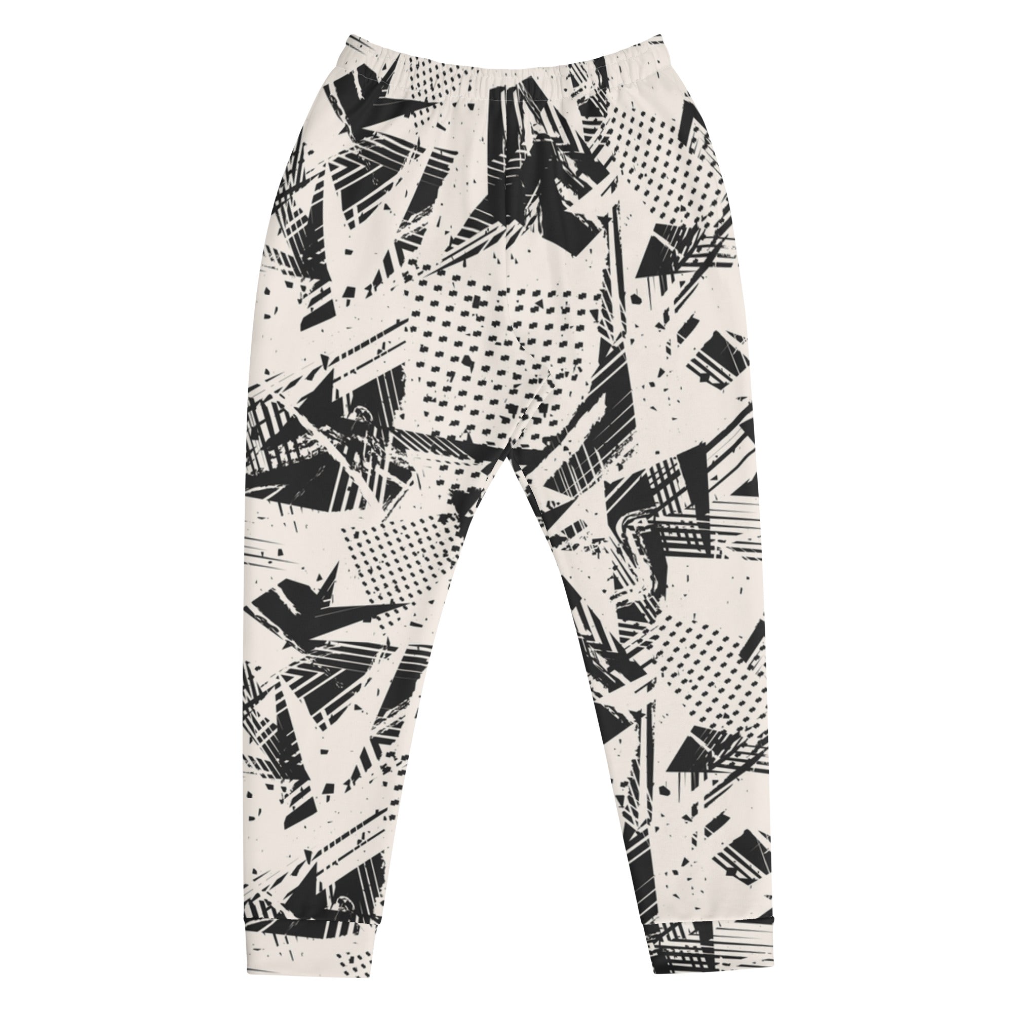 VVNTAGE Graphic Joggers (Black & White) - Season 3 - VVNTAGE AVENUE