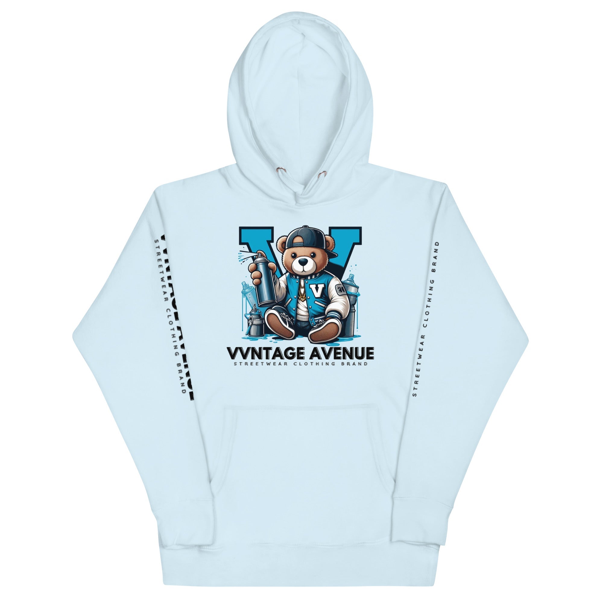 VVNTAGE Letterman Bear Hoodie - VVNTAGE AVENUE