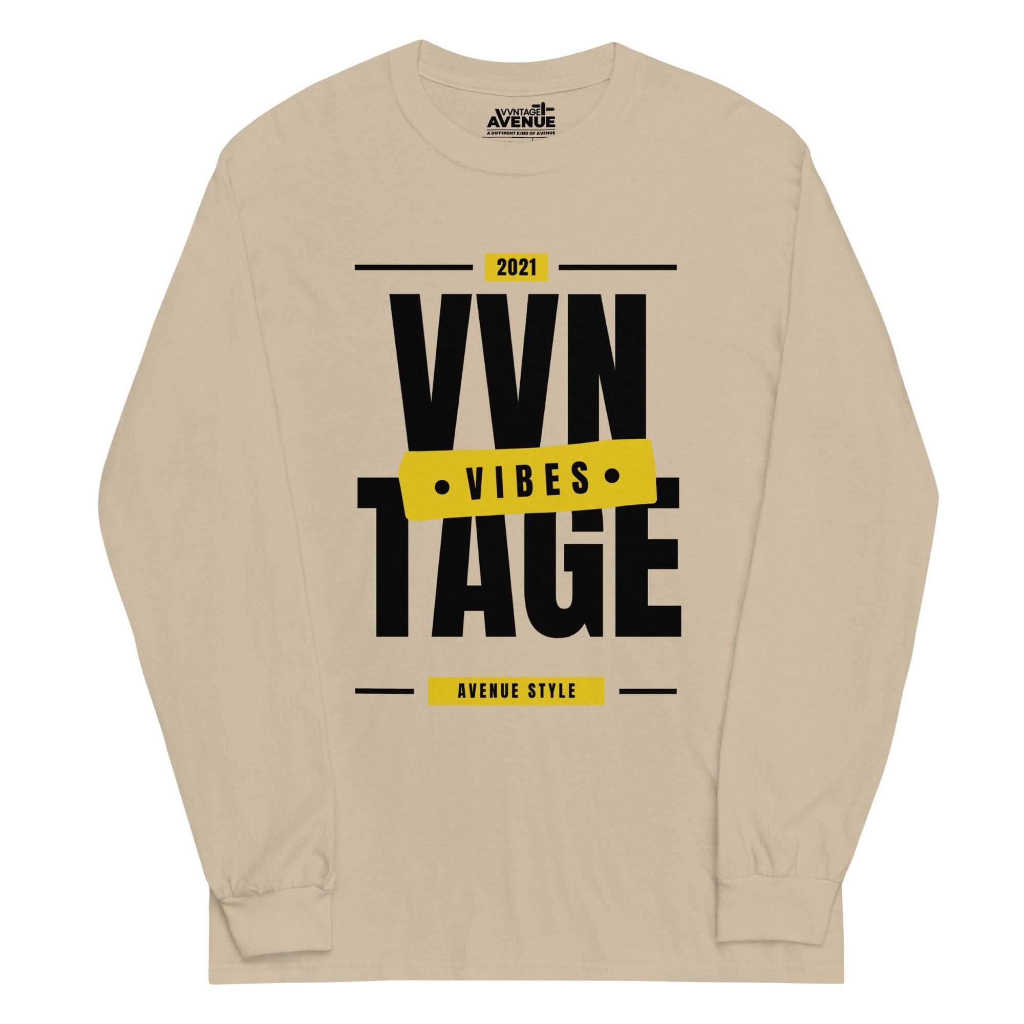 VVNTAGE Vibes 2 LS T-Shirt (GOLD Edition) - VVNTAGE AVENUE